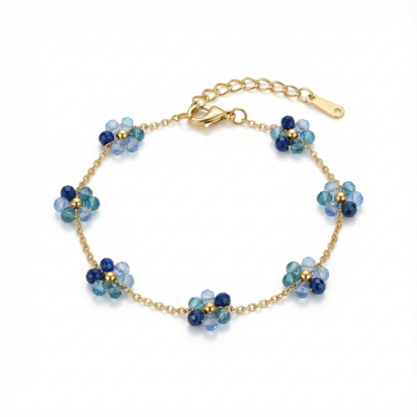 Forget-me-not bracelet