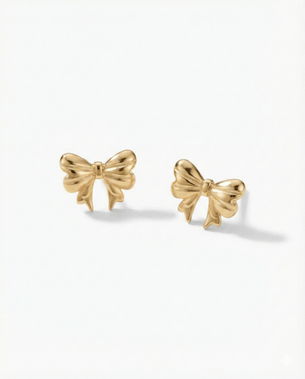 Mini Bow studs earrings