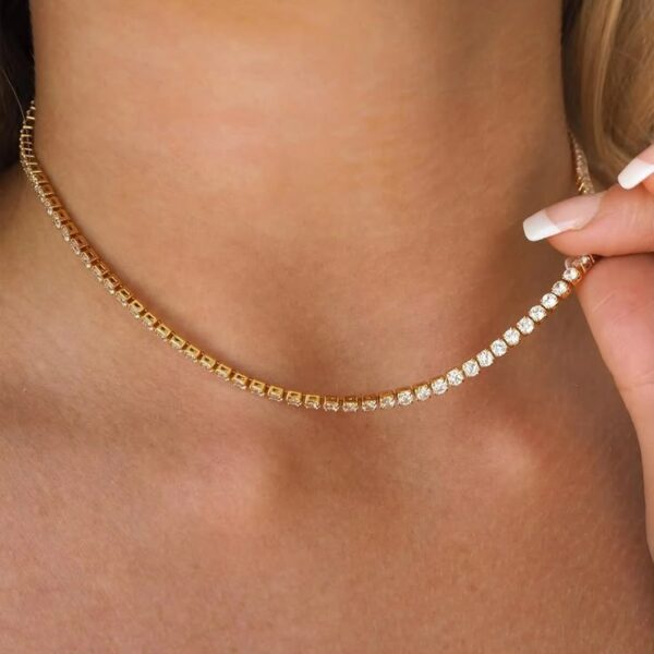 tennis choker necklace