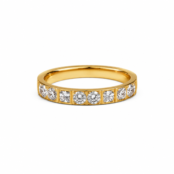 Diamond band ring