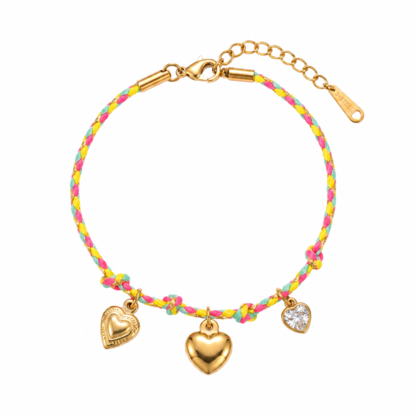 amour charm bracelet (thread)