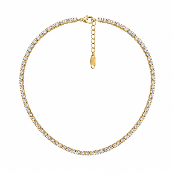 tennis choker necklace