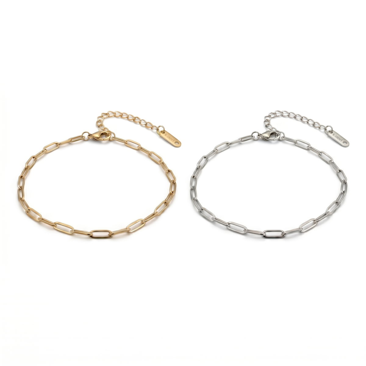 gemini generated image jimhg7jimhg7jimh Paperclip bracelet pair