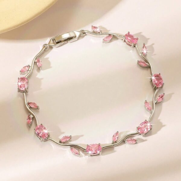 pink tulip bracelet